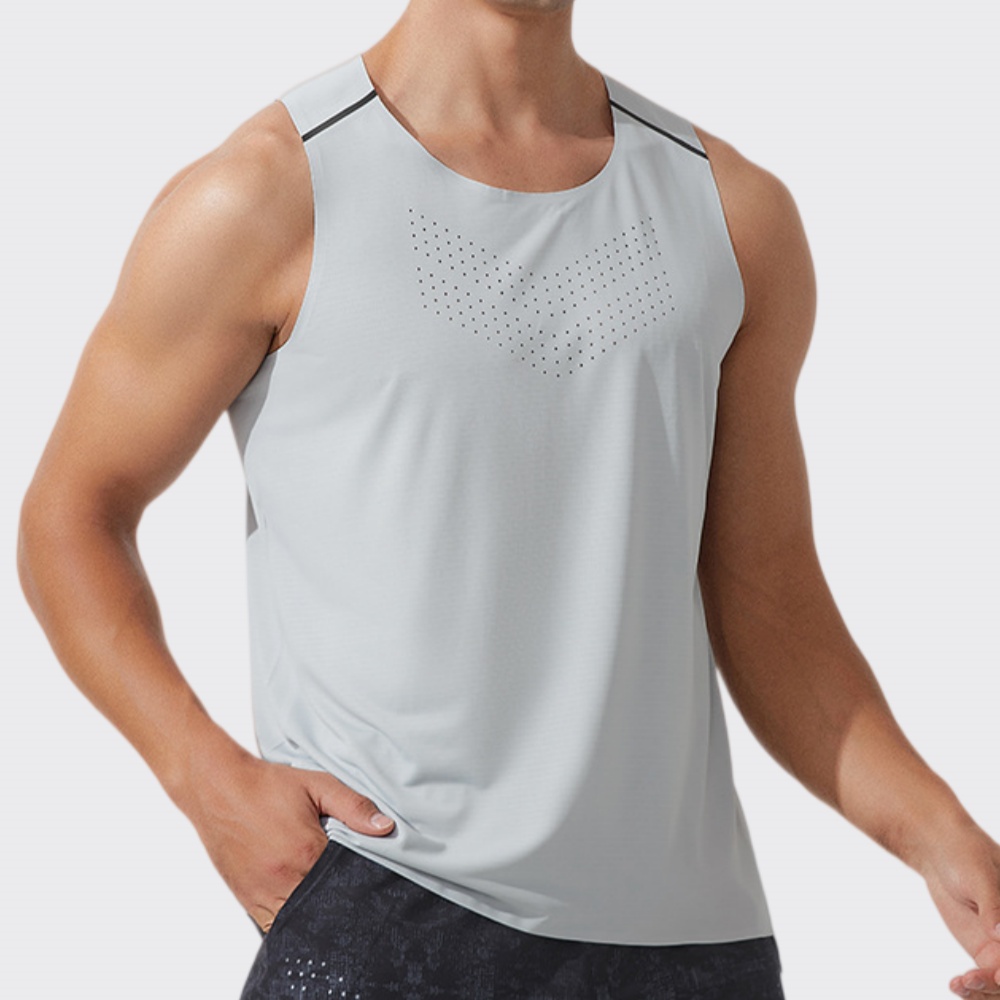 Running Gear Vest - Men Gym Vest Quick Dry Running
