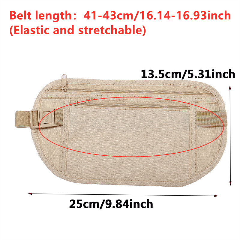 Anti-theft Hidden Waist Bag Sp – обзор и цена Running Gear Holder