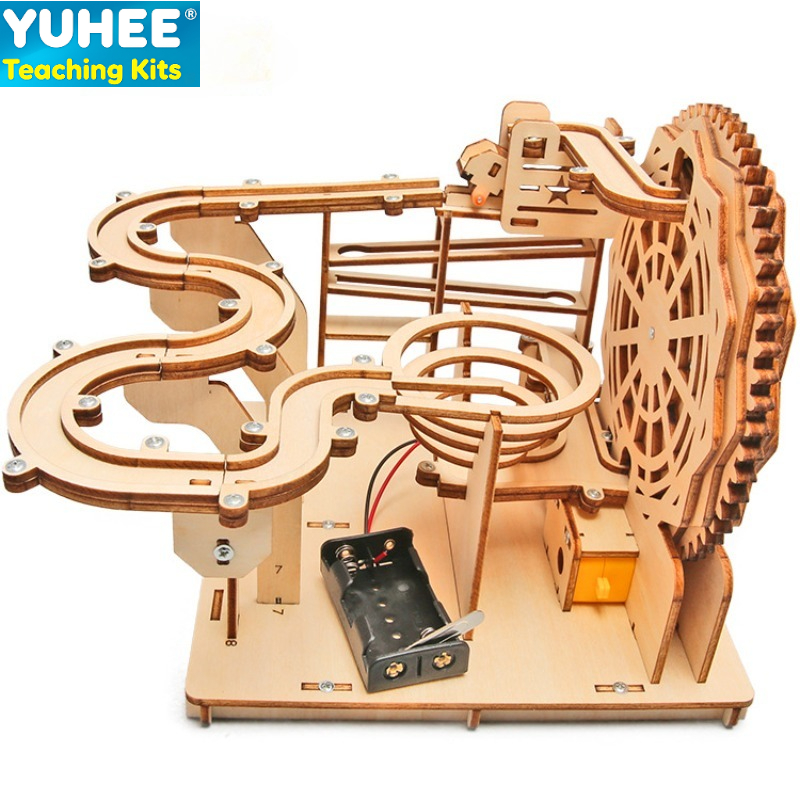 DIY Wooden Marble Run Kit – ST – обзор и цена Running Gear Track