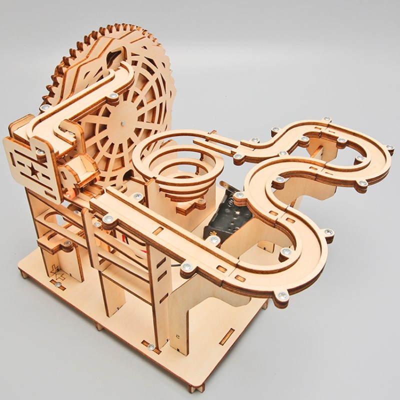 DIY Wooden Marble Run Kit – ST – обзор и цена Running Gear Track