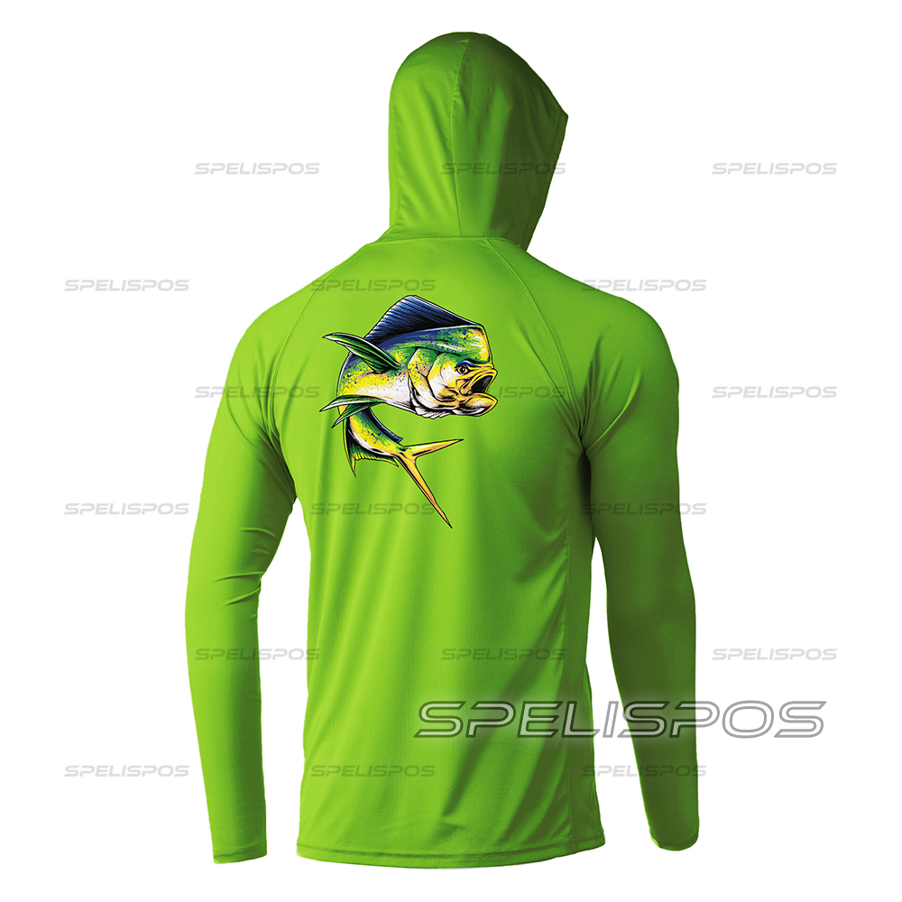 Hoodies Fishing Shirt Riding T – обзор и цена Running Gear Green