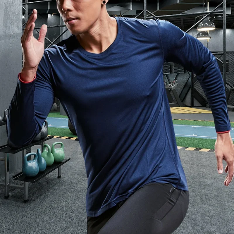 Men Running Sport Shirts Tops  – обзор и цена Running Gear Winter