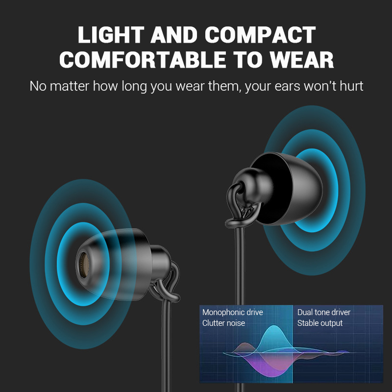 New Type-C Wired Sleep Headpho – обзор и цена Earphone Sport Hook