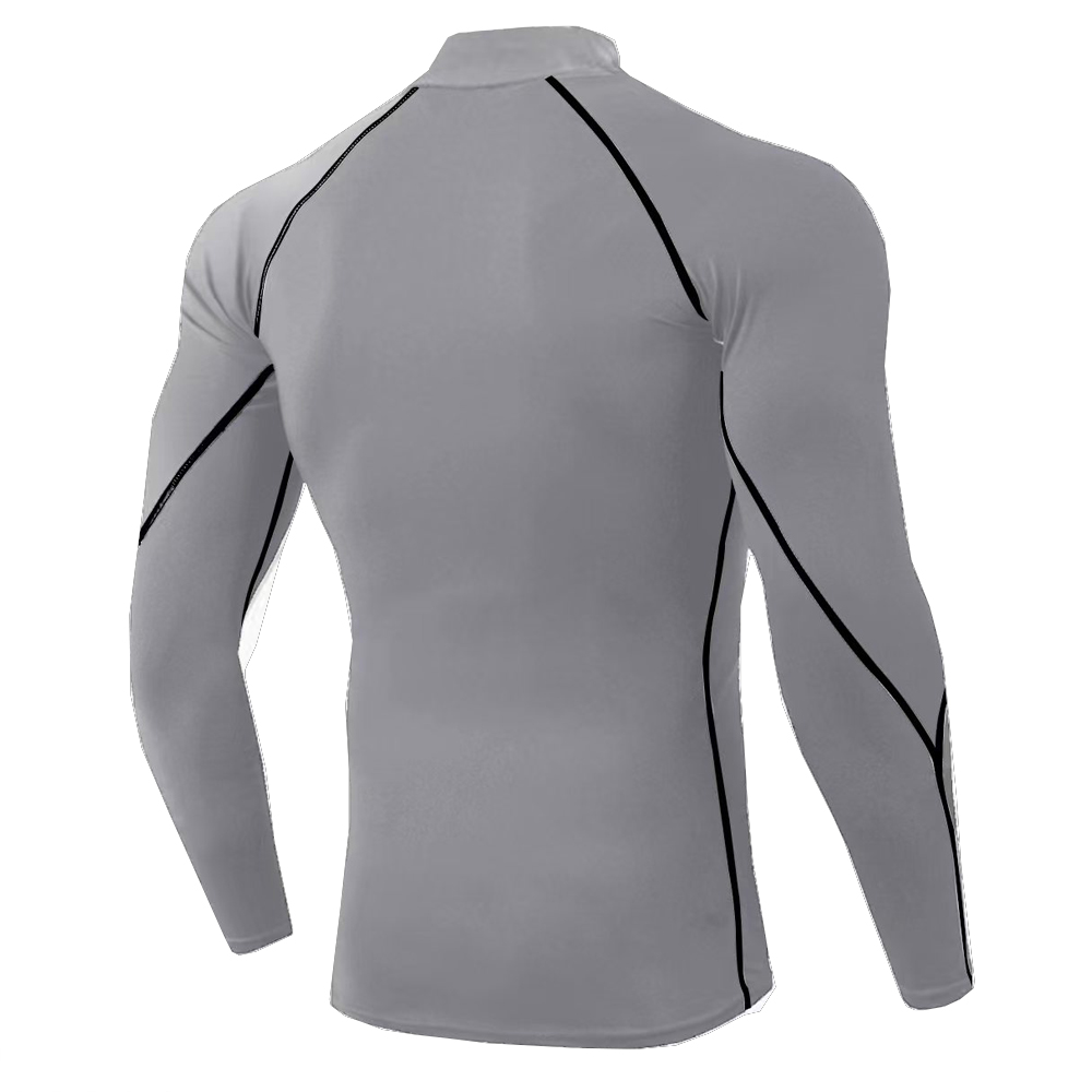3 Colors Men High Neck Long Sl – обзор и цена Running Gear Winter