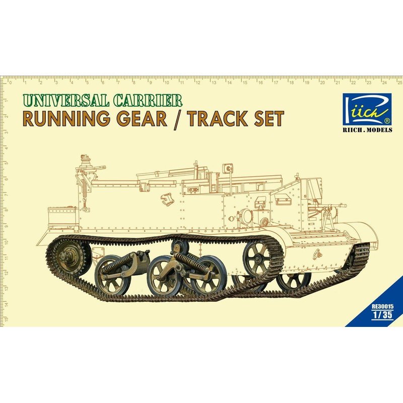 Riich Models RE30015 1/35 Univ – обзор и цена Running Gear Track