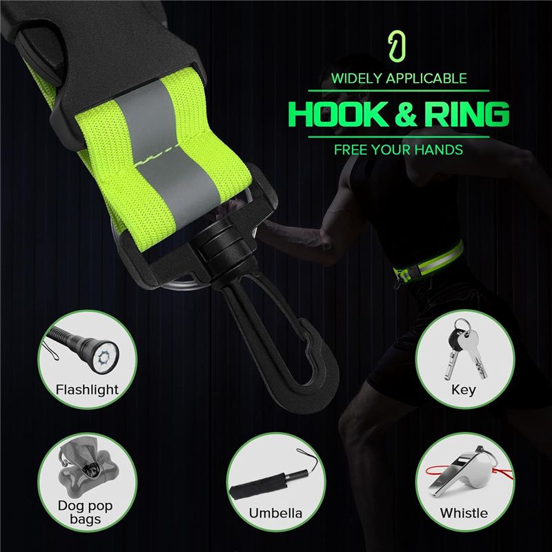 A04G-Reflective Sash For Walki – обзор и цена Running Gear Green