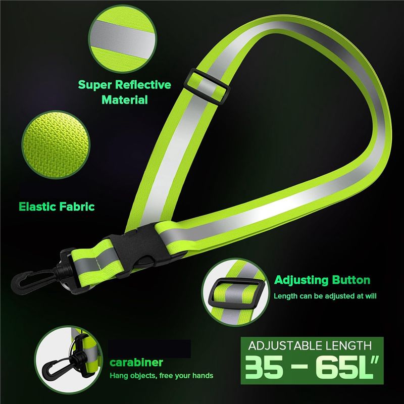 A04G-Reflective Sash For Walki – обзор и цена Running Gear Green