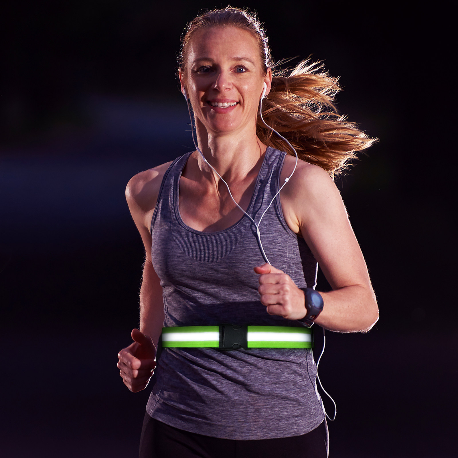 Fluorescent Green Reflective S – обзор и цена Running Gear Green
