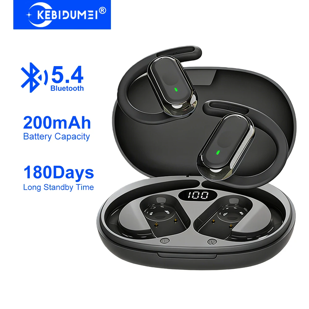 KEBIDUMEI Open-Ear Bluetooth 5 – обзор и цена Earphone Sport Hook