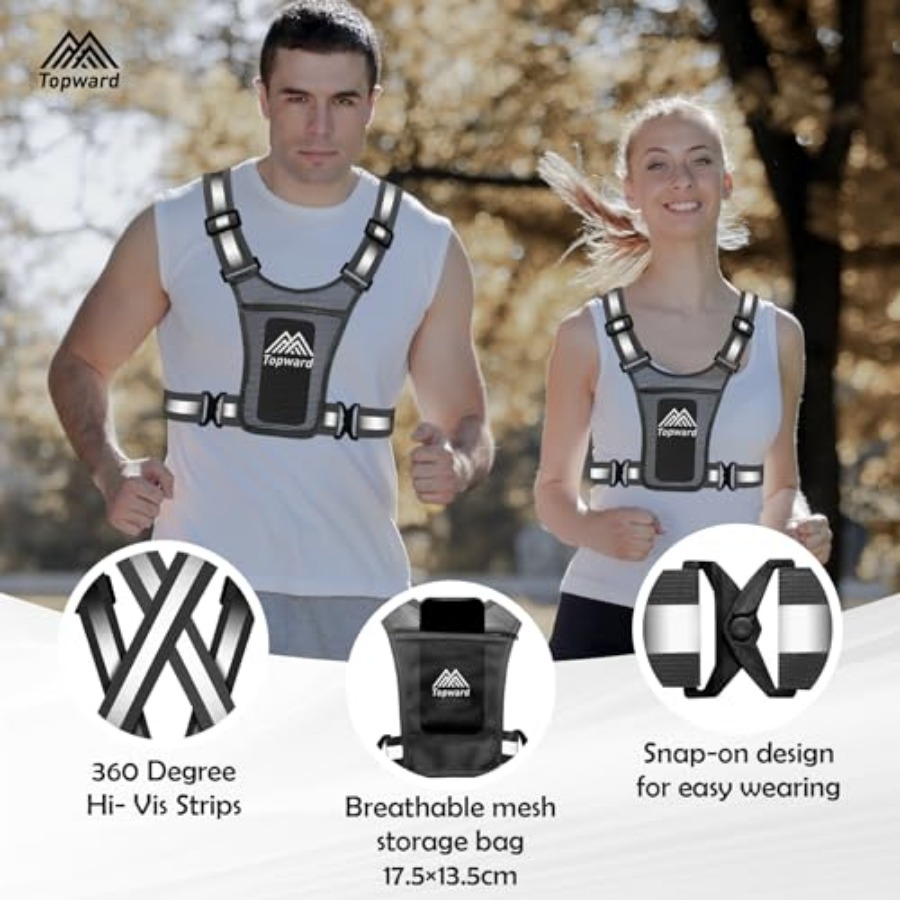 Topward Running Vest Chest Pho – обзор и цена Running Gear Holder