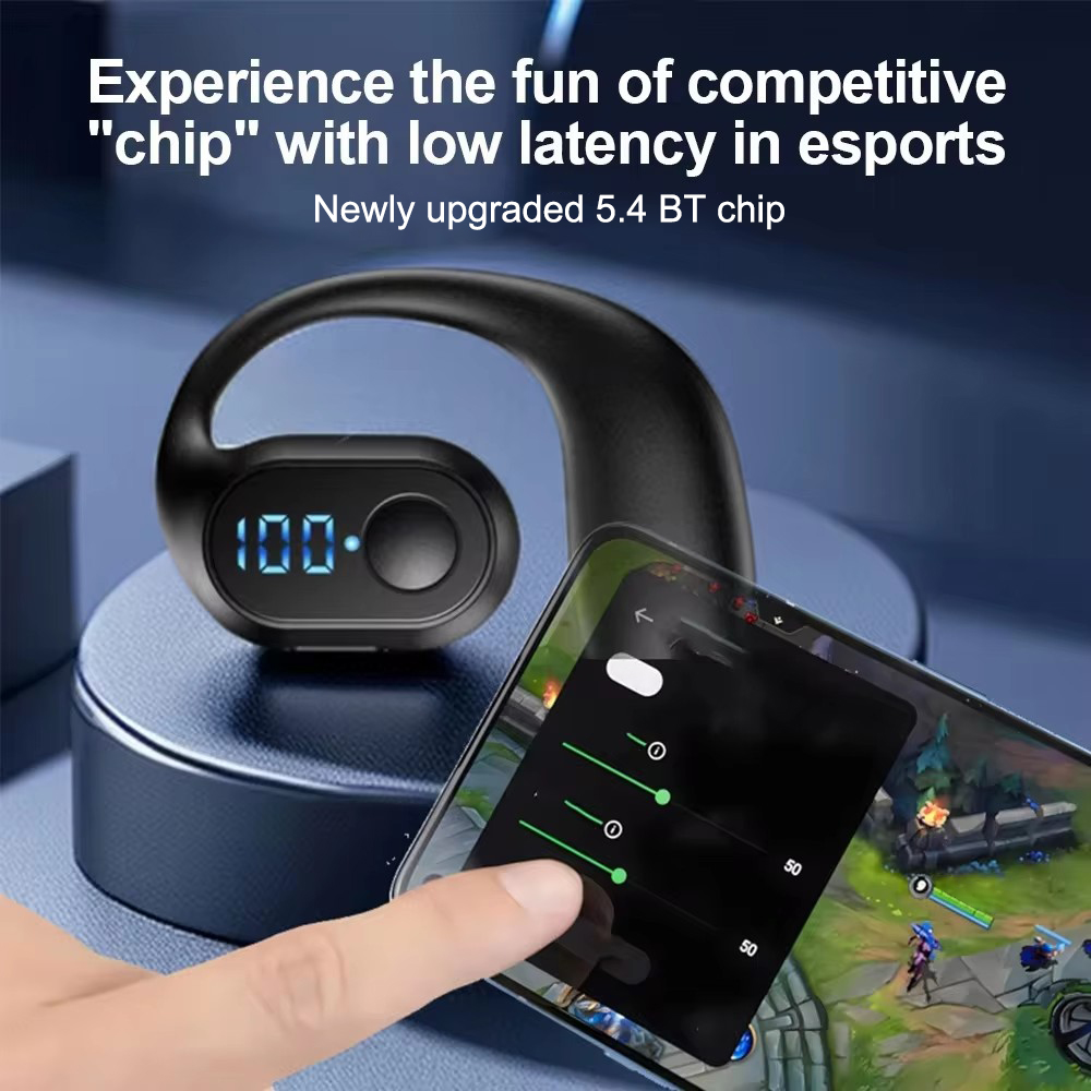 Wireless Bluetooth 5.4 Ear Hoo – обзор и цена Earphone Sport Hook
