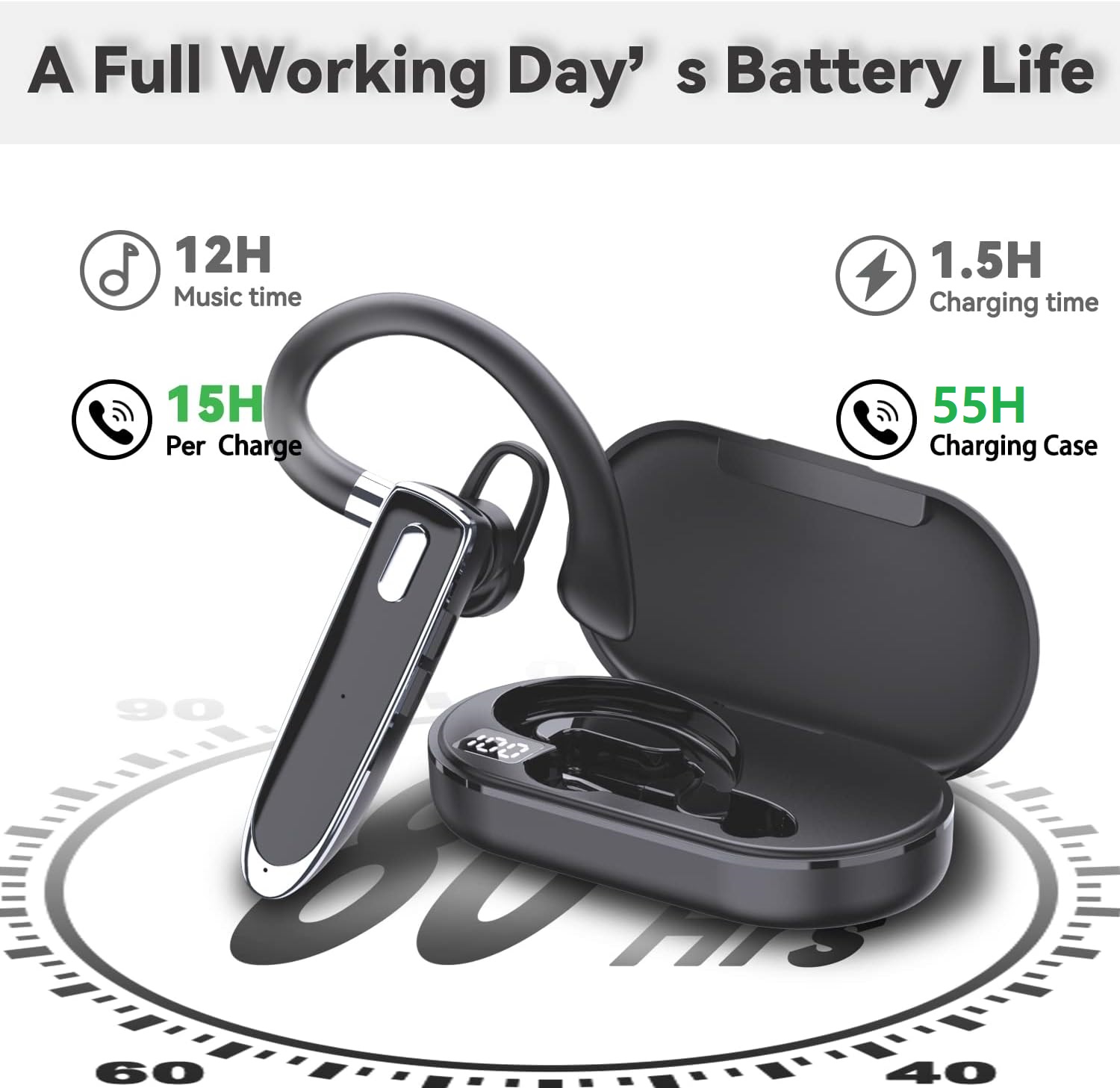 NEW Bluetooth V6.1 Drive Earph – обзор и цена Earphone Sport Hook