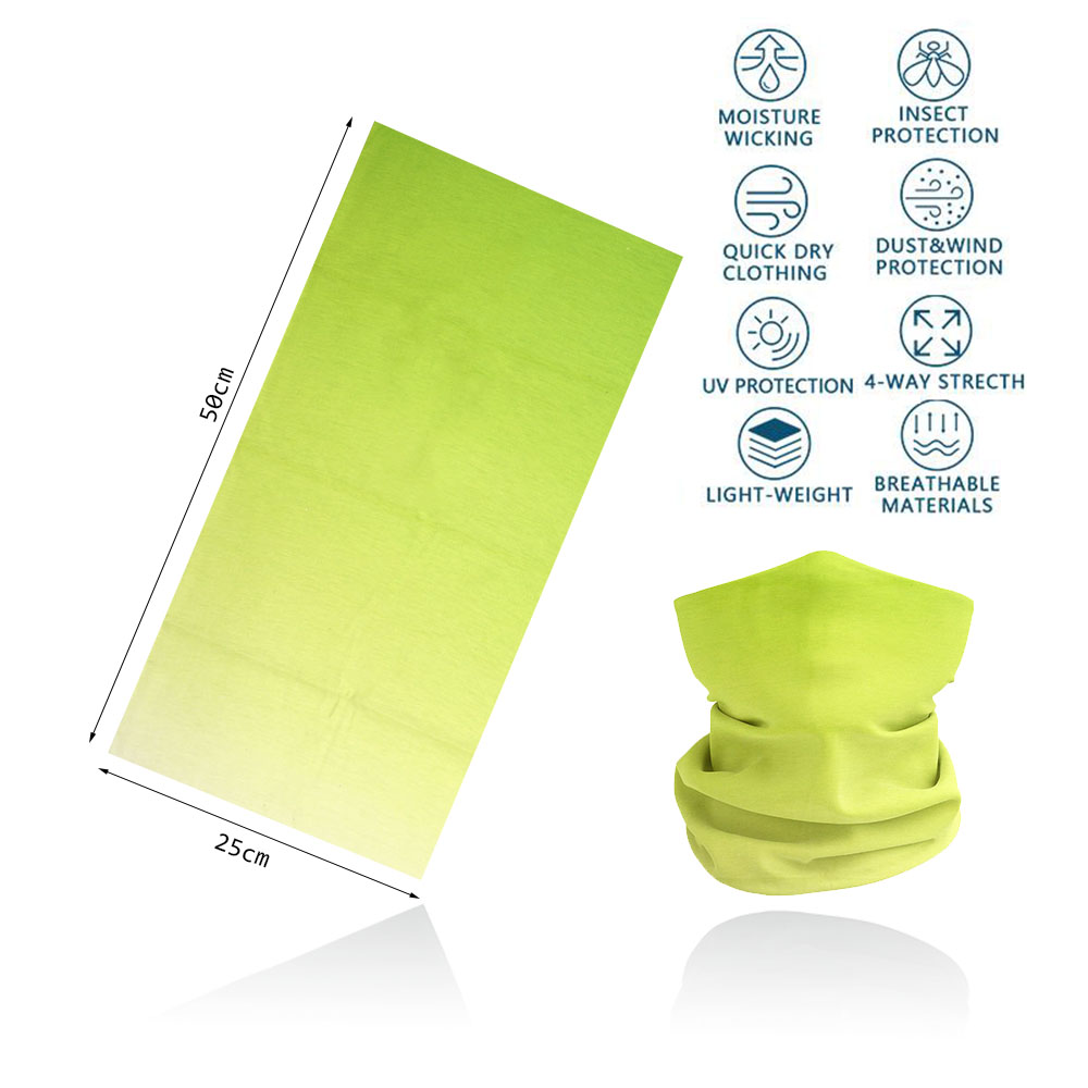 Green Face Bandanas Cover Hiki – обзор и цена Running Gear Green
