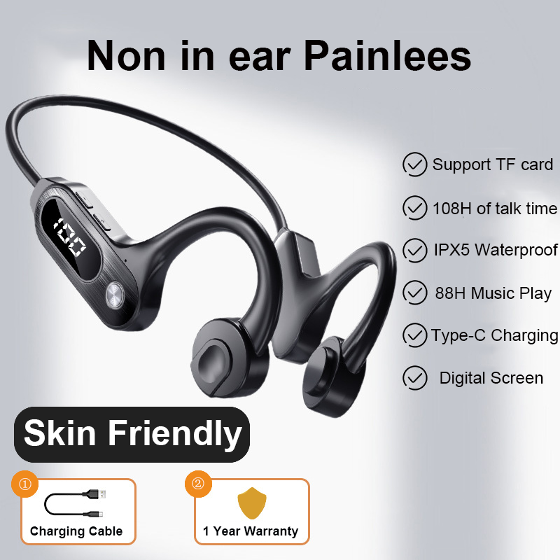 Bone Conduction Bluetooth 5.3  – обзор и цена Earphone Sport Hook