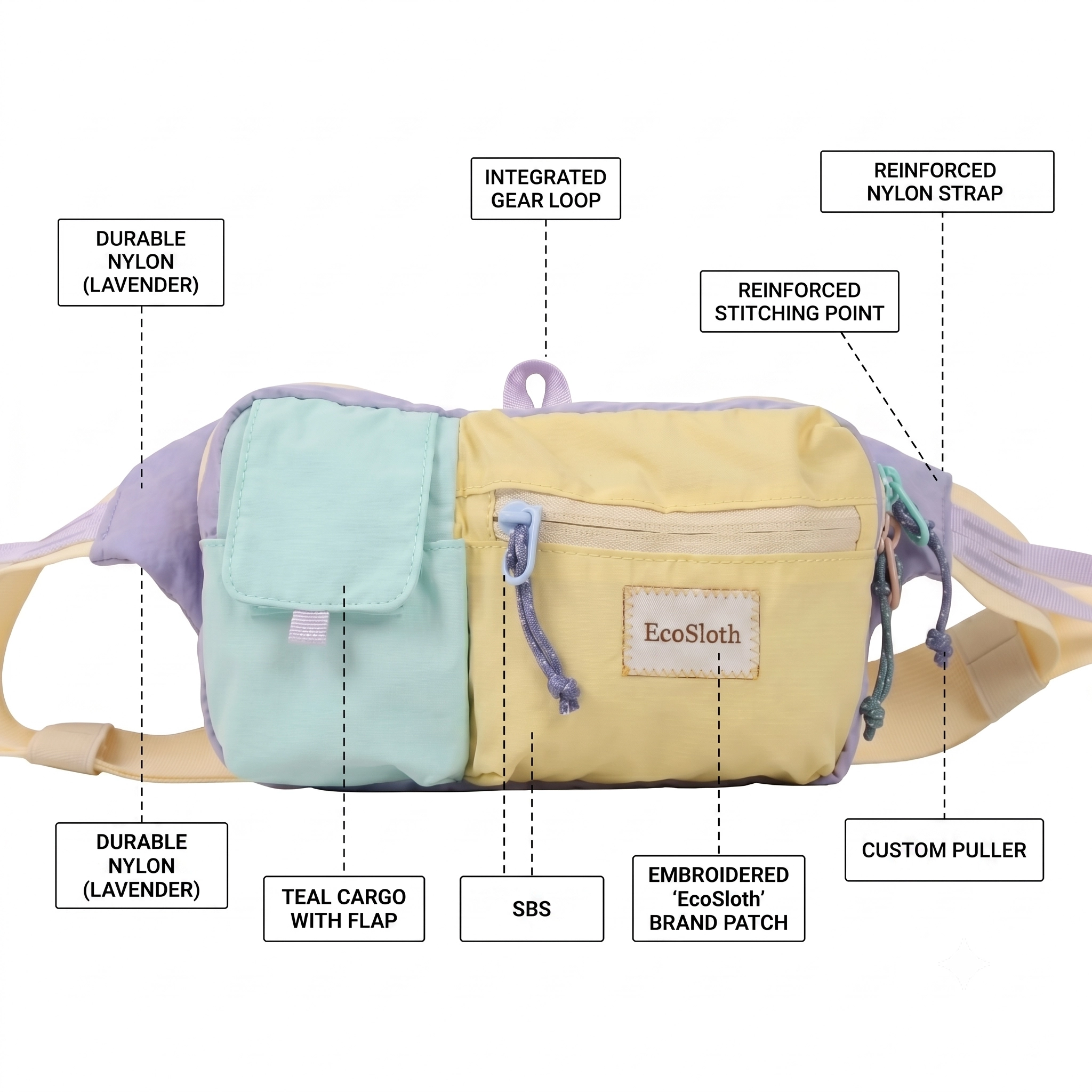 EcoSloth Fanny Packs for Women – обзор и цена Running Gear Holder
