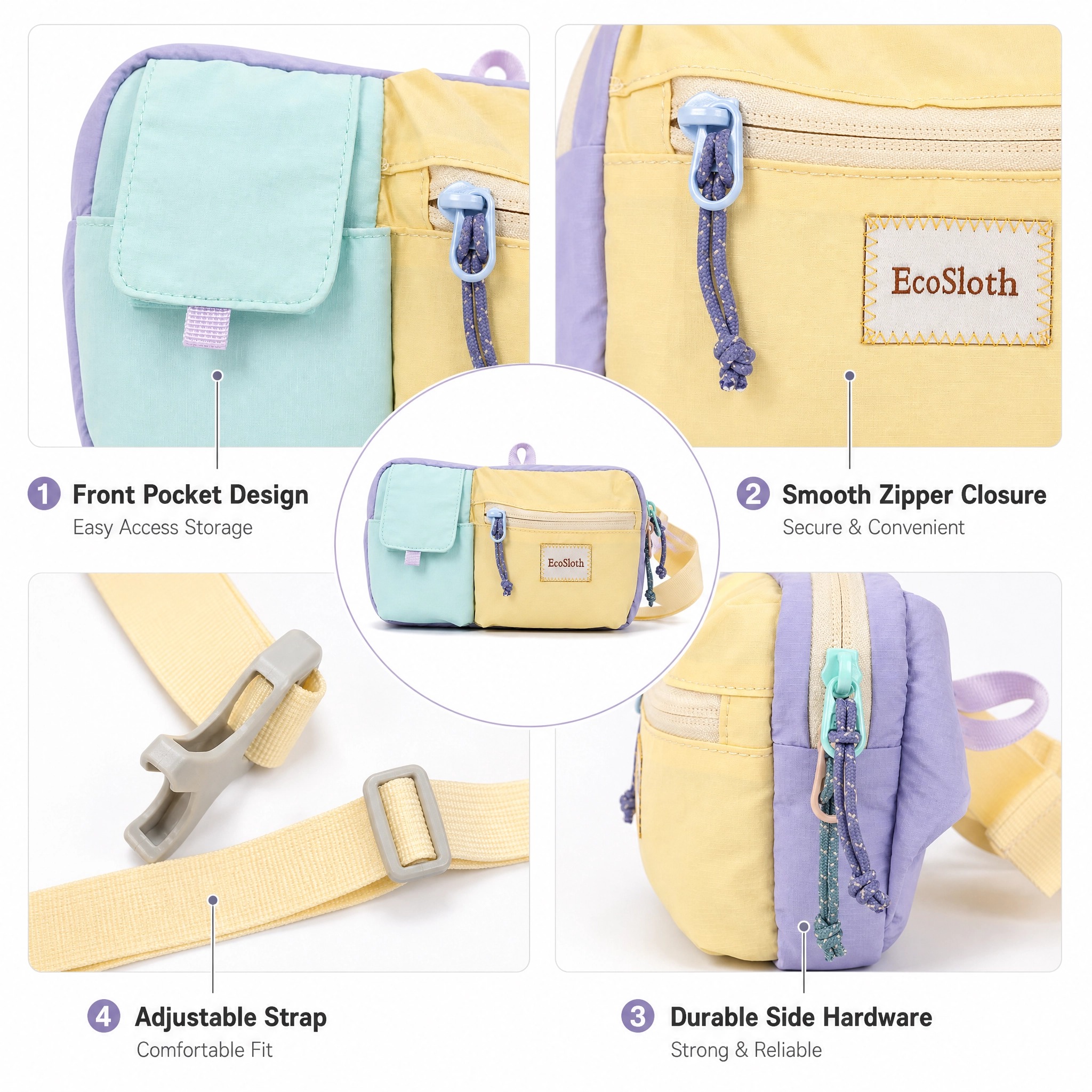 EcoSloth Fanny Packs for Women – обзор и цена Running Gear Holder