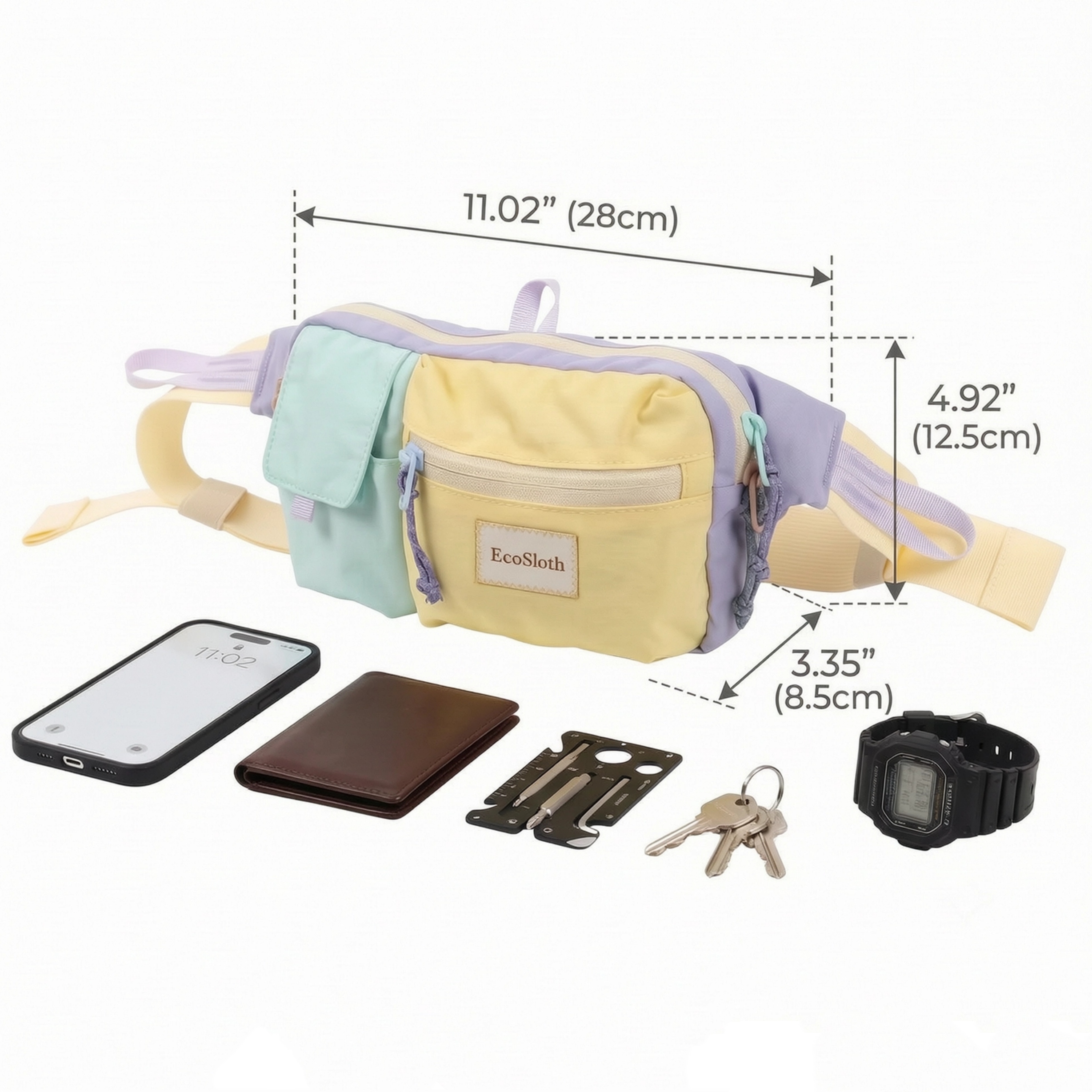 EcoSloth Fanny Packs for Women – обзор и цена Running Gear Holder