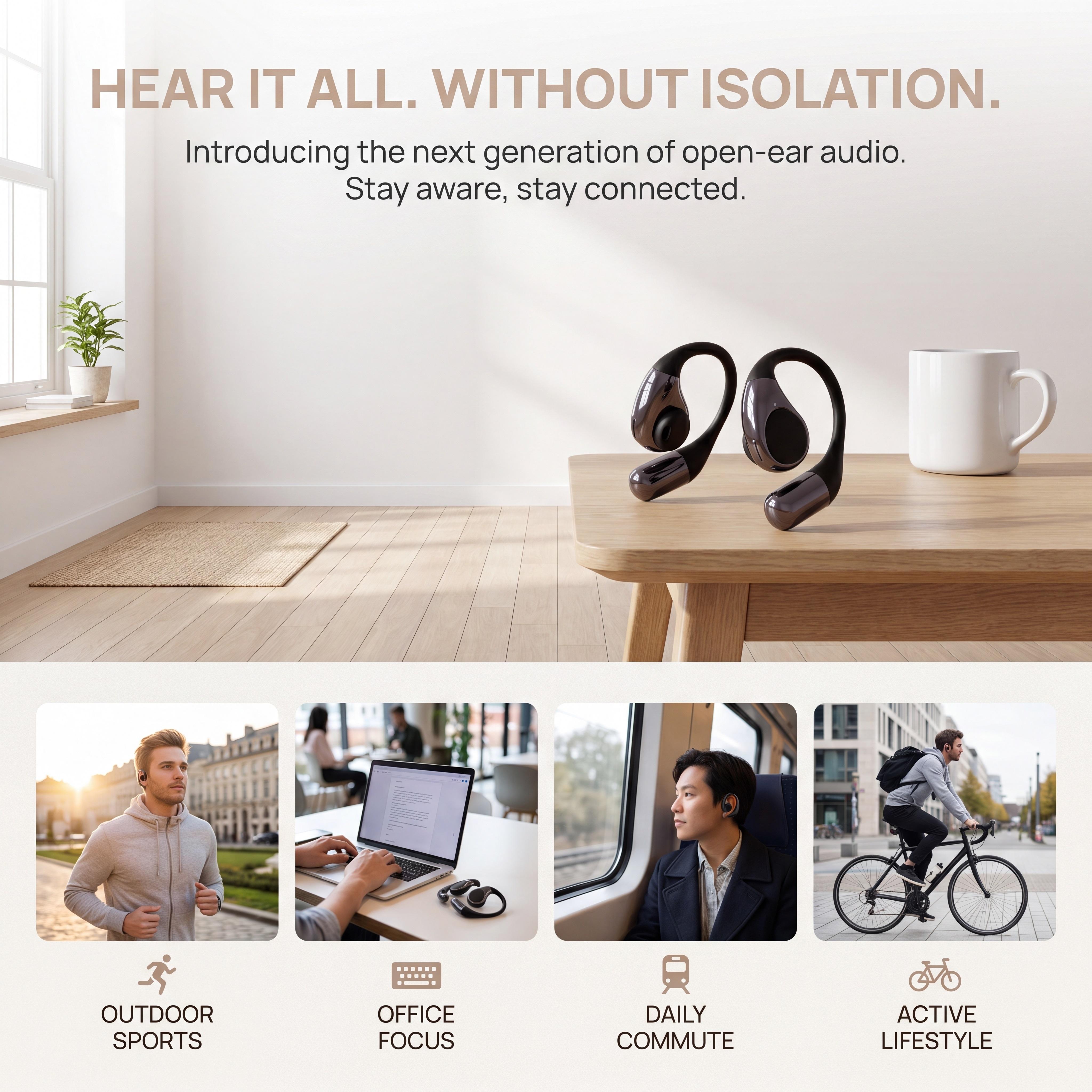 X17S Wireless Open-Ear Bluetoo – обзор и цена Earphone Sport Hook