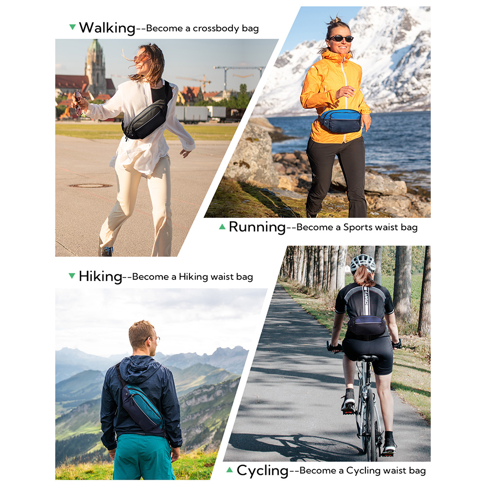 WATERFLY Fanny Pack Waist Bag  – обзор и цена Running Gear Holder