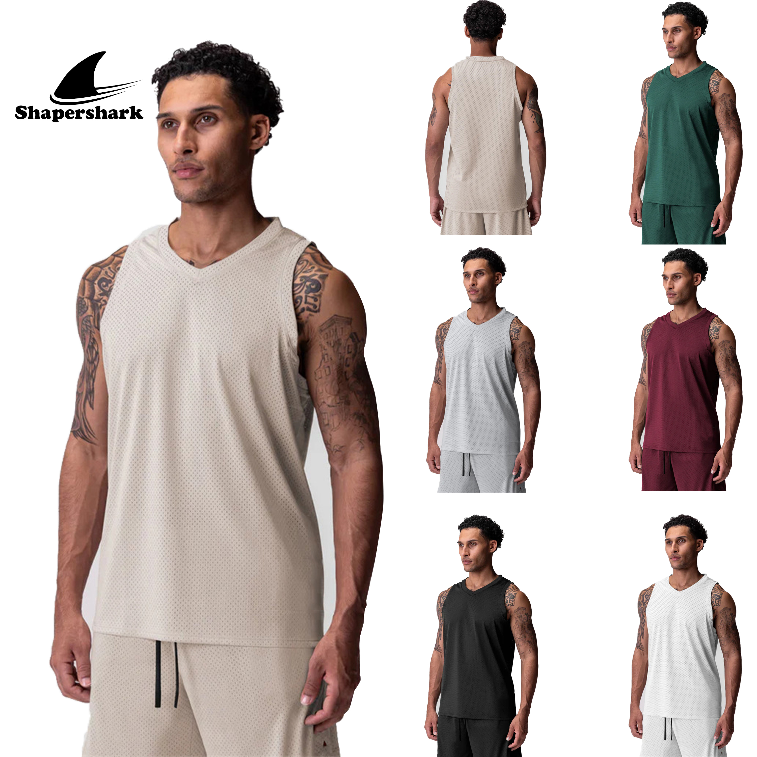 Men's clothes tank top Gym t-s – обзор и цена Running Gear Gym