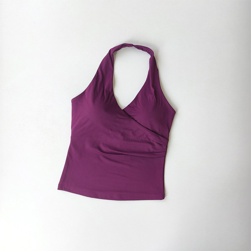Sexy V-neck Cross Halter Neck  – обзор и цена Running Gear Vest