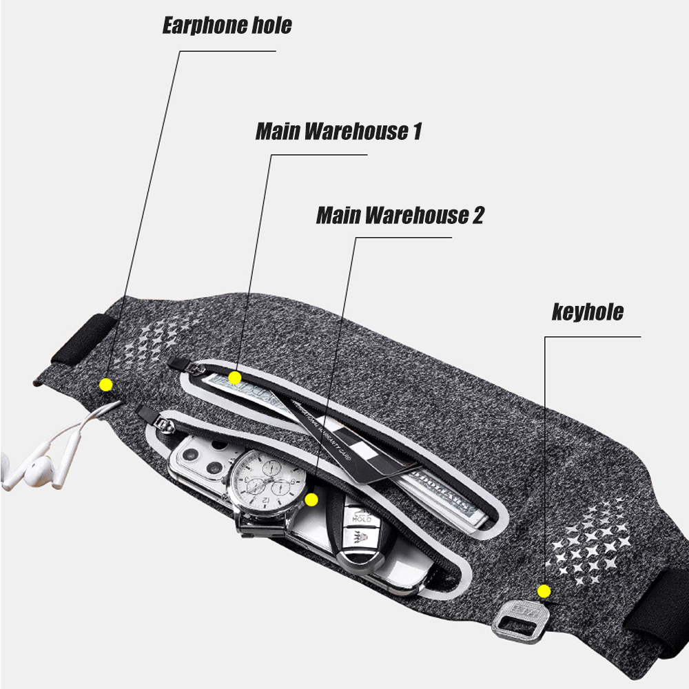1PC Fanny Pack for Women Men,  – обзор и цена Running Gear Holder
