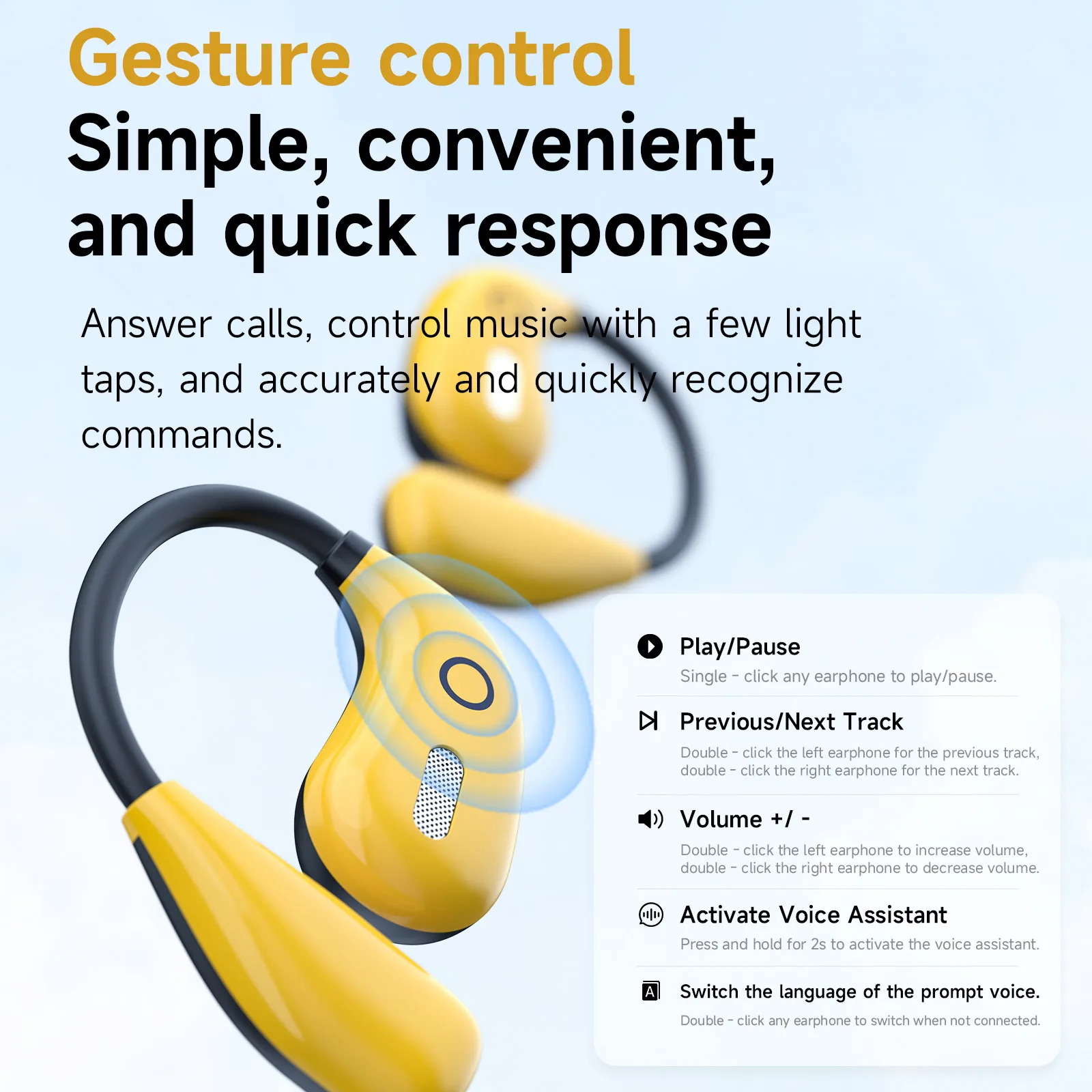 TWS Bluetooth Earphones Wirele – обзор и цена Earphone Sport Hook