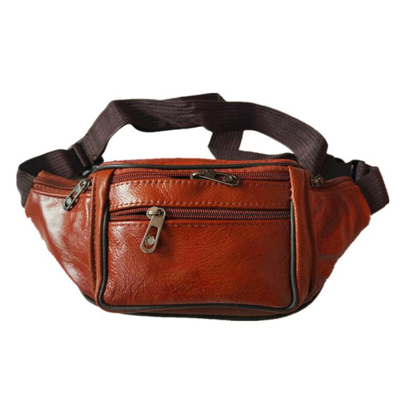Leather Men Waist Chest Bag Th – обзор и цена Running Gear Holder