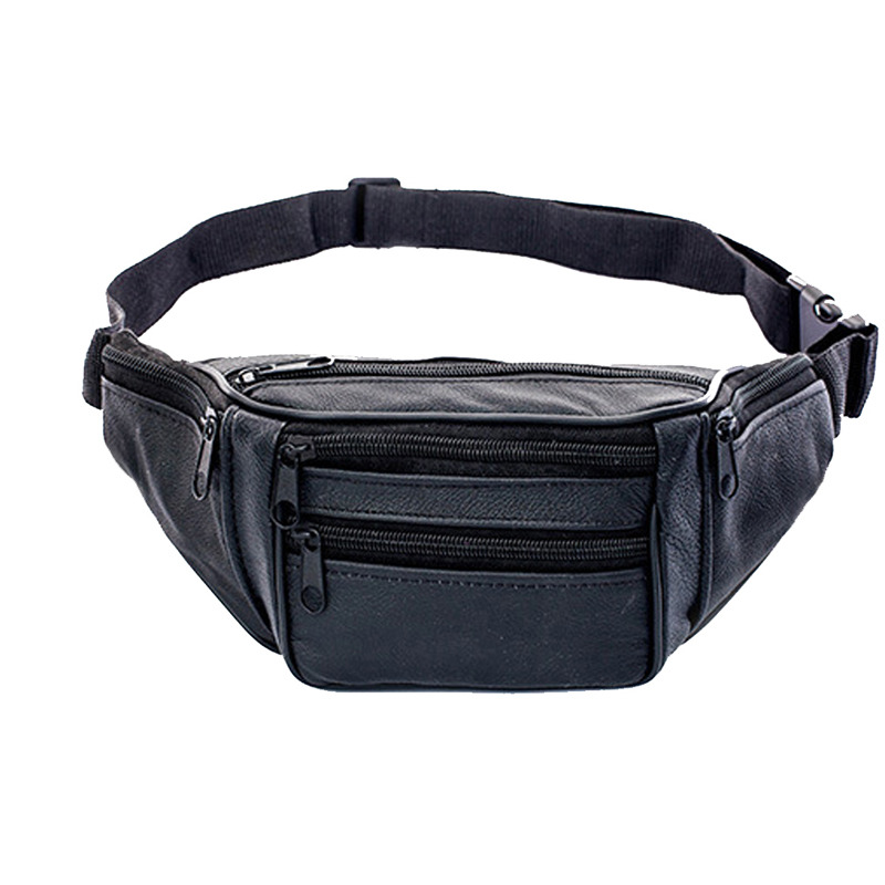 Leather Men Waist Chest Bag Th – обзор и цена Running Gear Holder